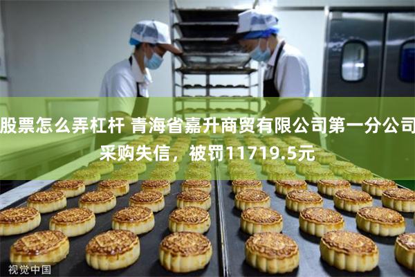 股票怎么弄杠杆 青海省嘉升商贸有限公司第一分公司采购失信，被罚11719.5元